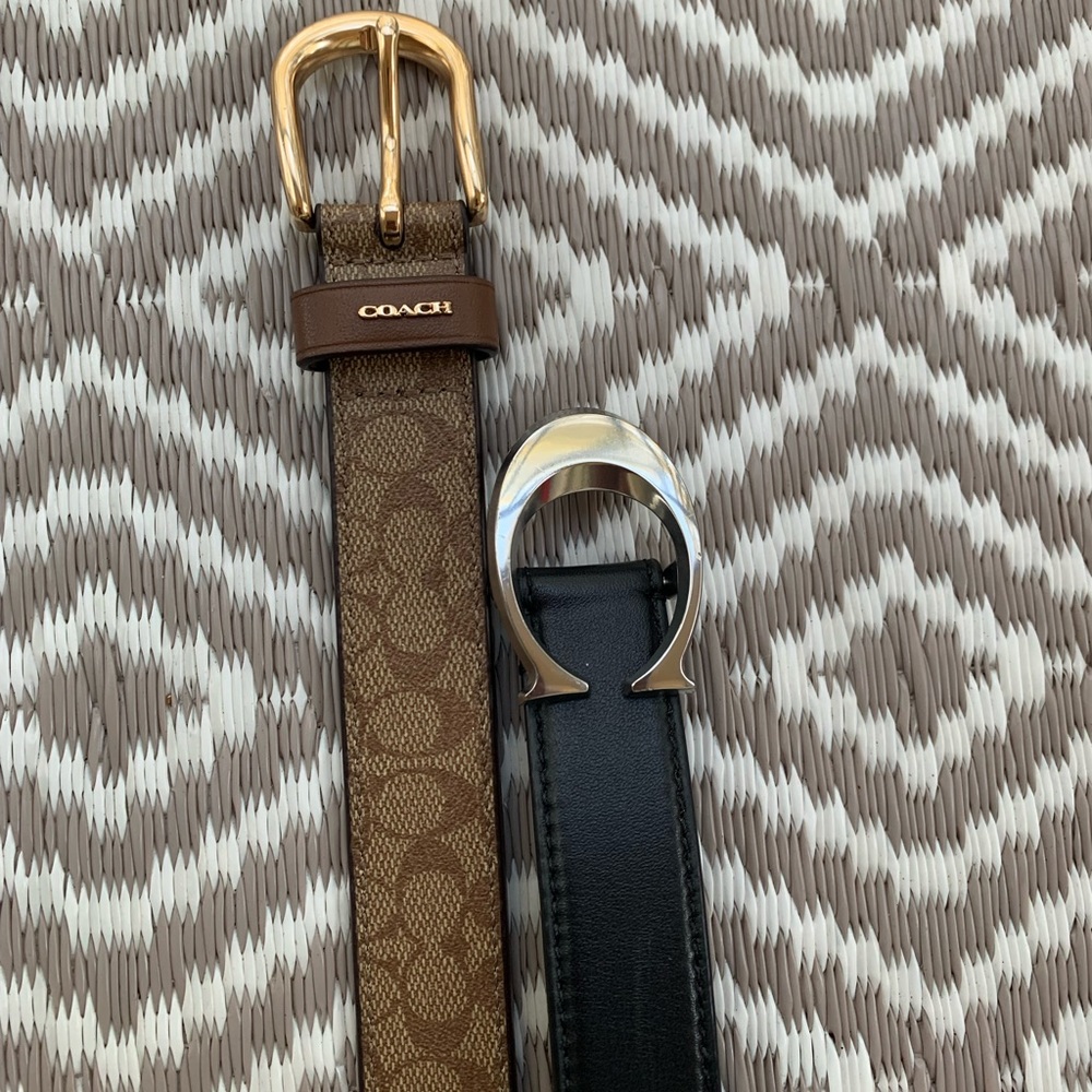 AUTHENTIC COACH BELT BUNDLE